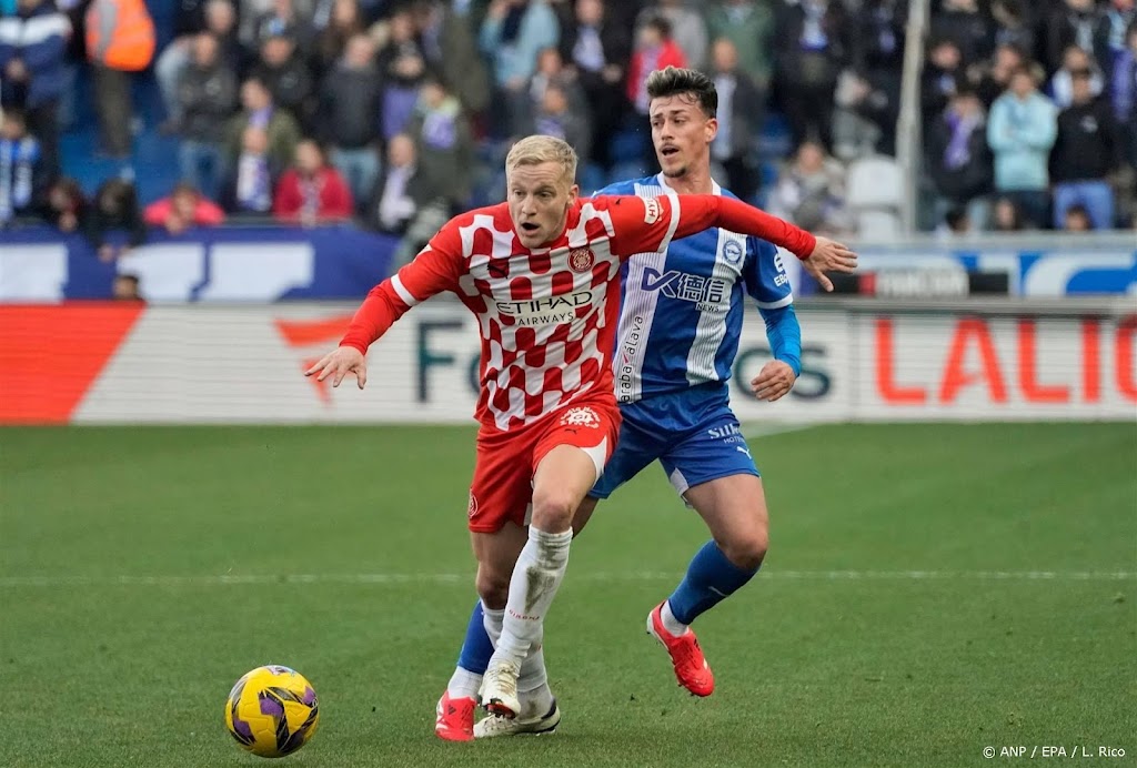 Girona wint dankzij doelpunt in extra tijd bij Alavés