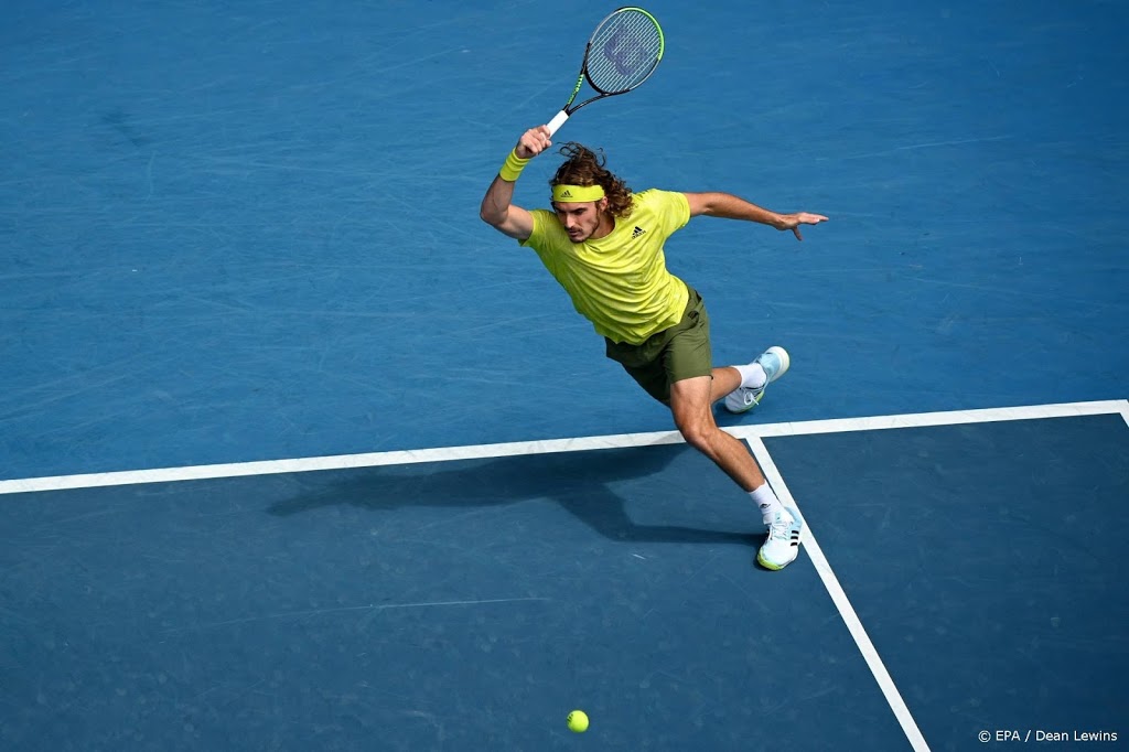 Tsitsipas in vijf sets langs Kokkinakis op Australian Open