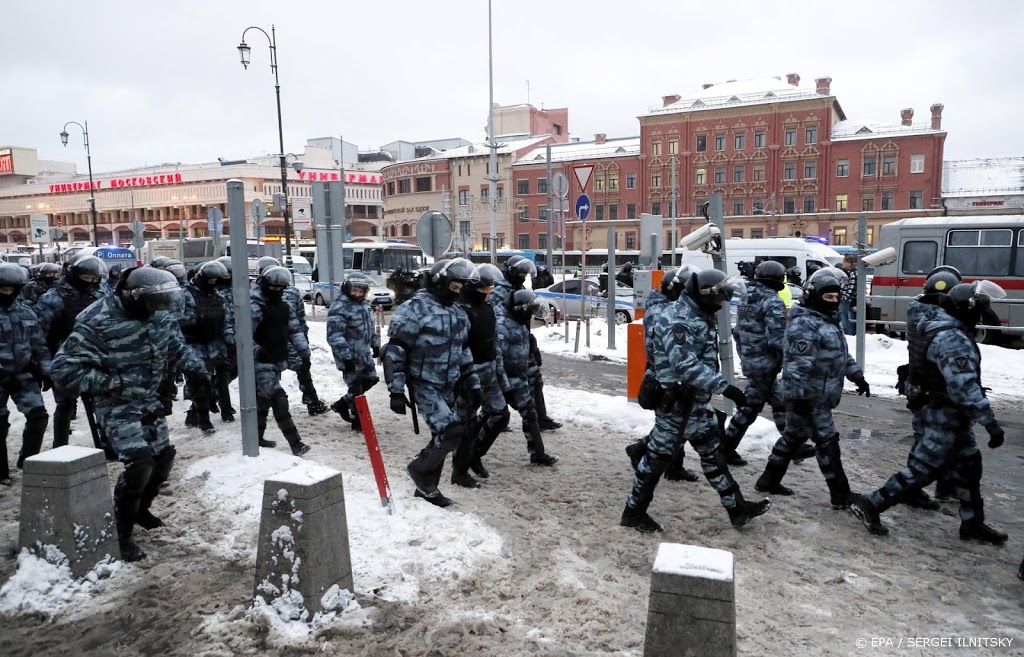 Moskou waarschuwt tegen protest op Valentijnsdag