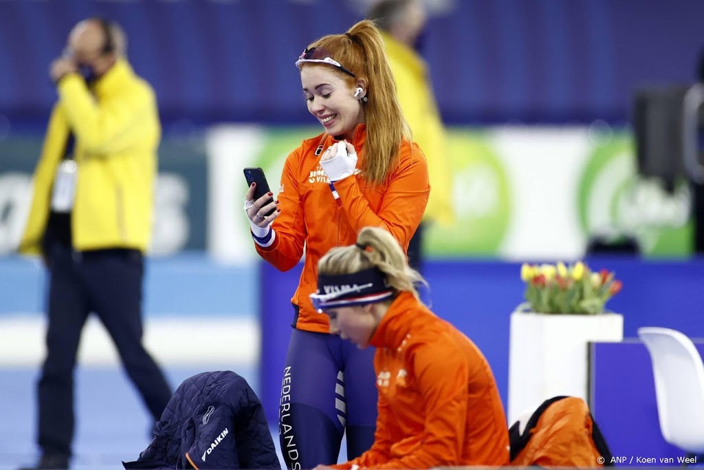 Schaatsser De Jong heeft eindelijk een WK-titel