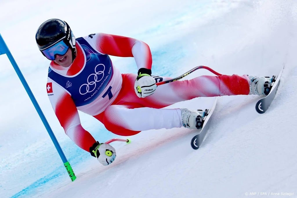 Zwitserse skiër Von Allmen wint in super-G derde gouden medaille