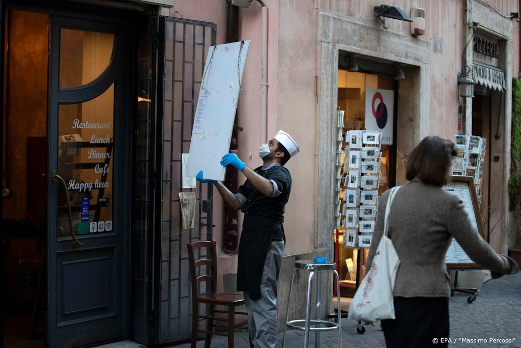 Italiaanse winkels gaan dicht, behalve supermarkt en drogist