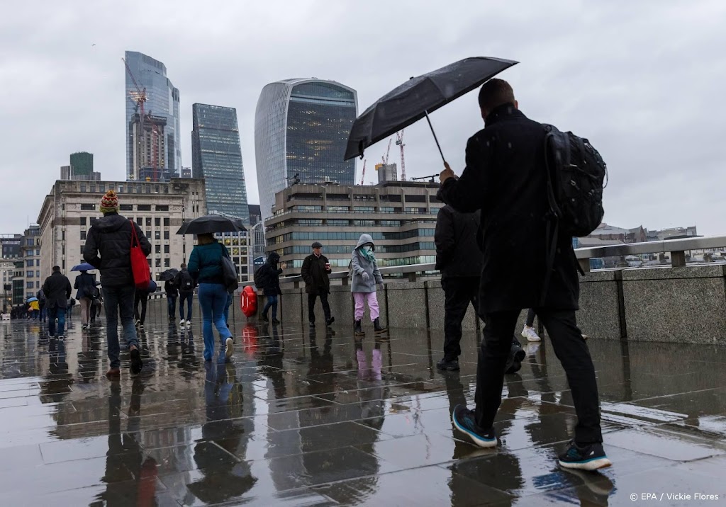 Britse economie piekte voor inval Oekraïne boven pre-crisisniveau