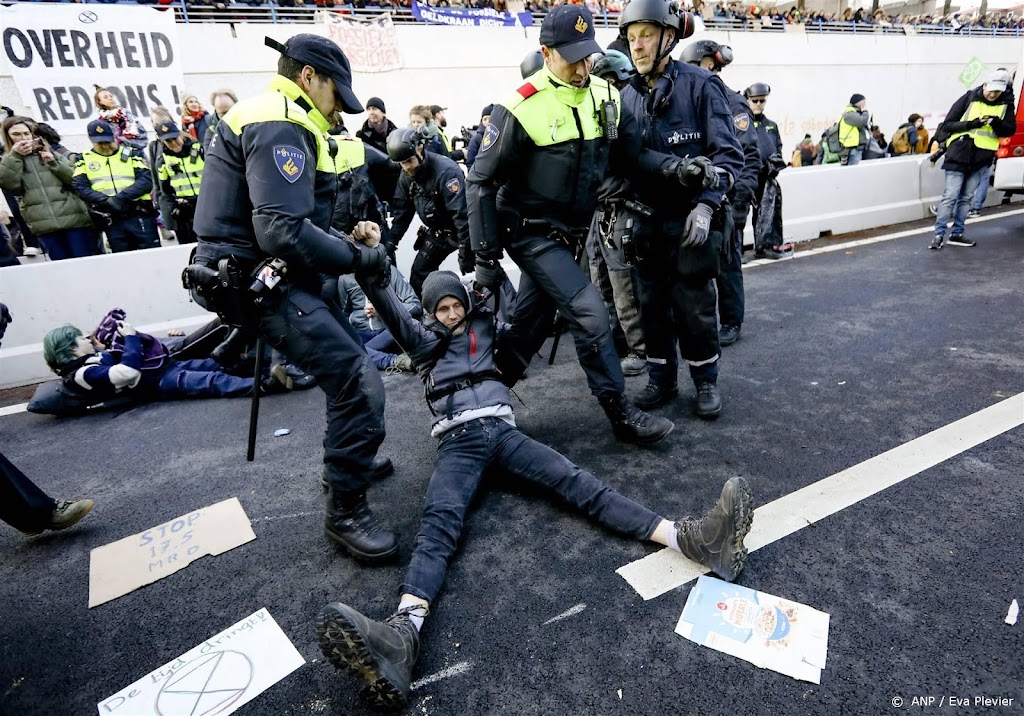 XR verwacht zo'n 4600 mensen voor blokkade en protest A12