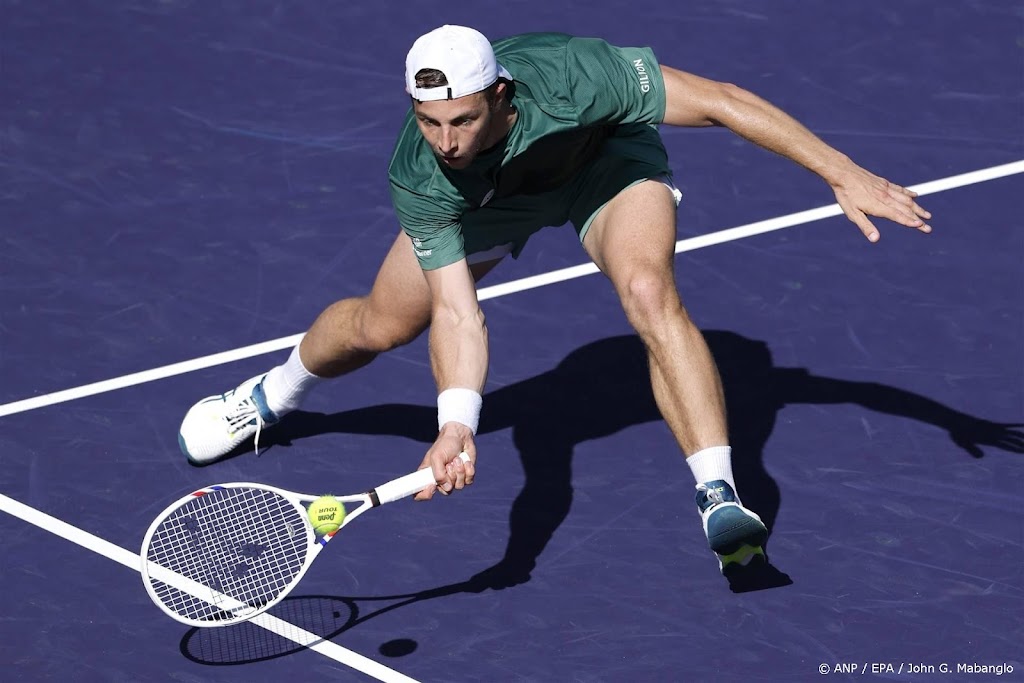 Griekspoor staat voor het eerst in kwartfinales Indian Wells 