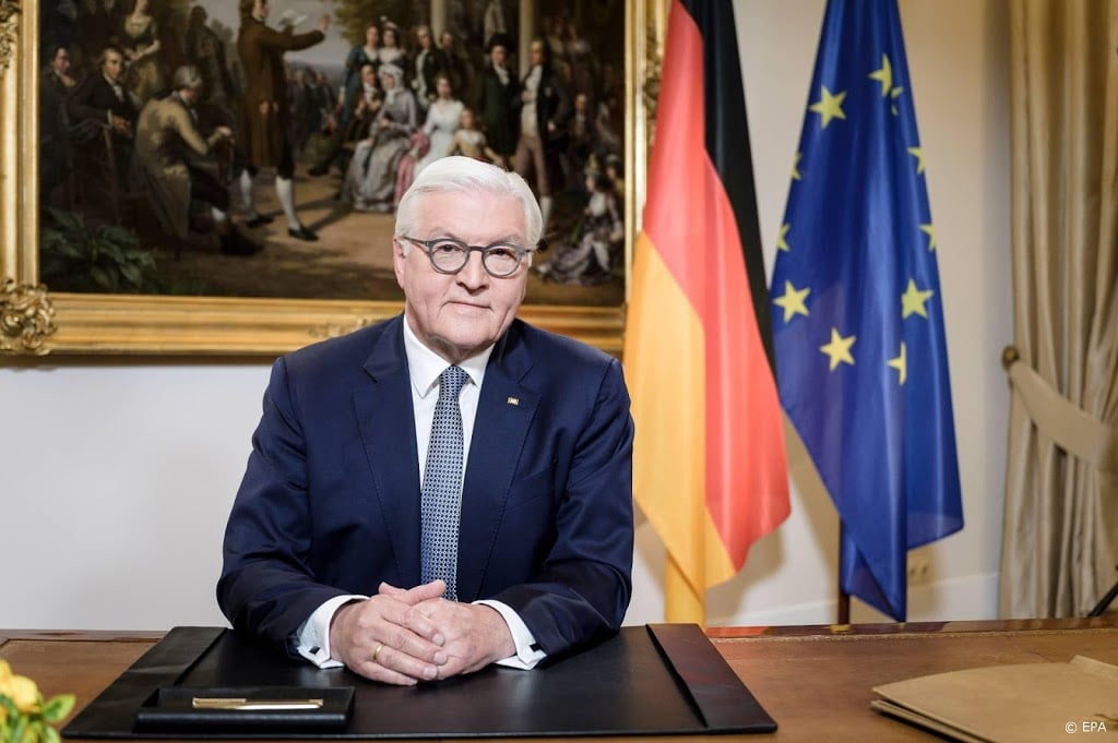 Duitse president Steinmeier roept op tot geduld en discipline