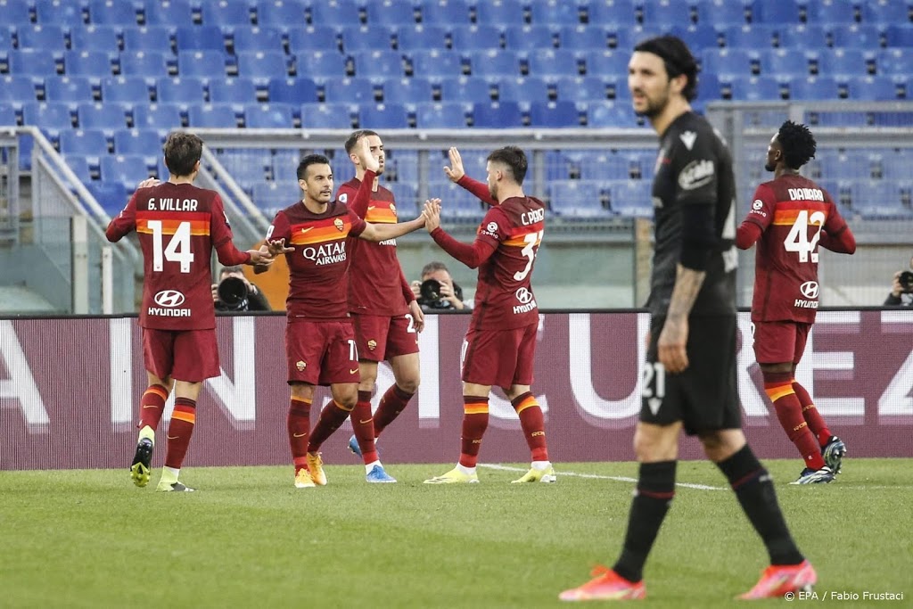 AS Roma wint en spaart spelers voor return met Ajax