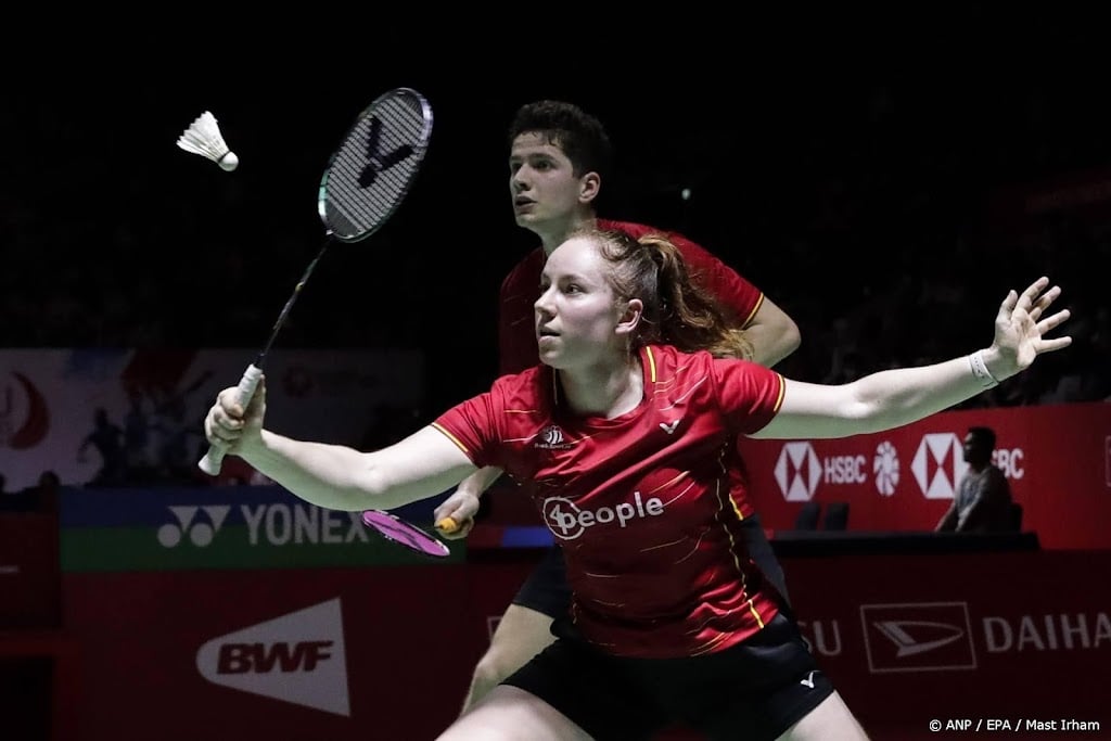 Badmintonster Jille pakt opnieuw brons in dubbelspel op EK 