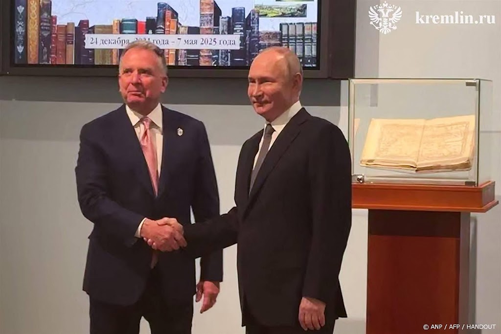 VS-gezant sprak ruim vier uur met Russische president Poetin