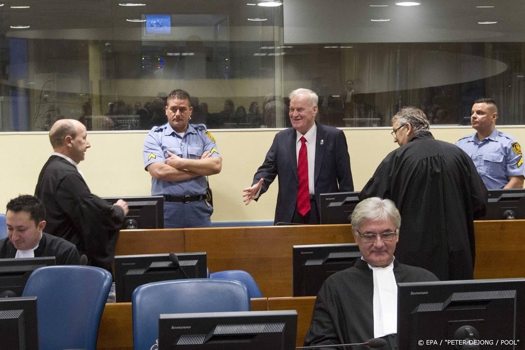 Nieuwe stap in proces Mladic voor Joegoslavië-Tribunaal op 29 mei