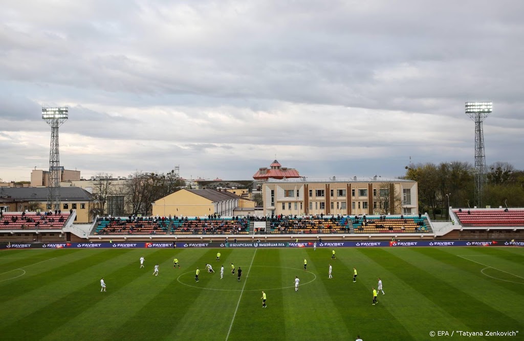 Voetbalduels nu ook in Wit-Rusland afgelast vanwege corona