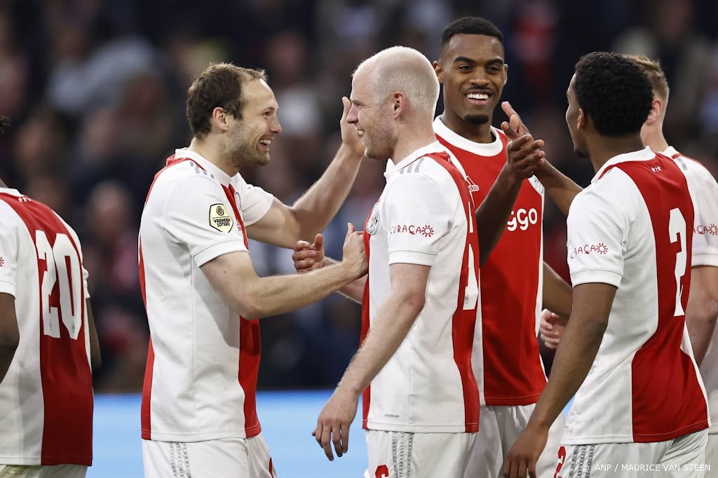 Ajax bij behalen landstitel direct gehuldigd in ArenA