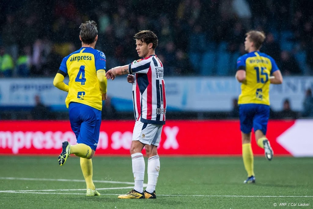 Willem II houdt met punt in Leeuwarden kans op handhaving 