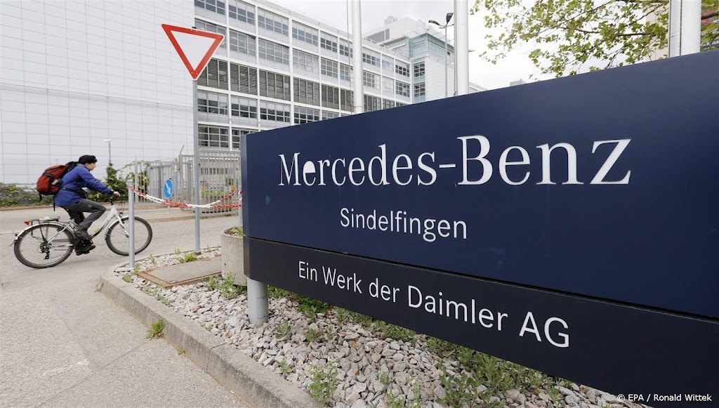Twee doden bij schietpartij in Duitse Mercedes-fabriek