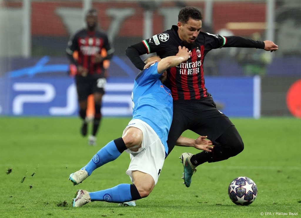 AC Milan maakt seizoen af zonder middenvelder Bennacer