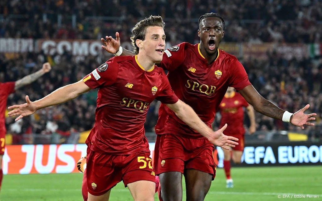 AS Roma viert nipte zege op Bayer Leverkusen