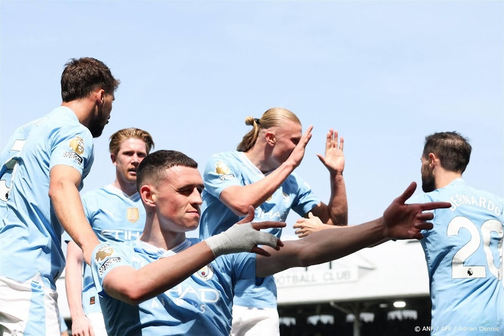 Manchester City nieuwe koploper Premier League na zege op Fulham