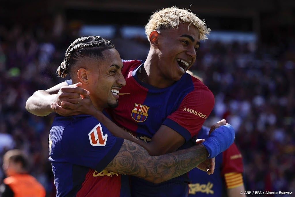 Barcelona verslaat Real Madrid en heeft titel voor het grijpen