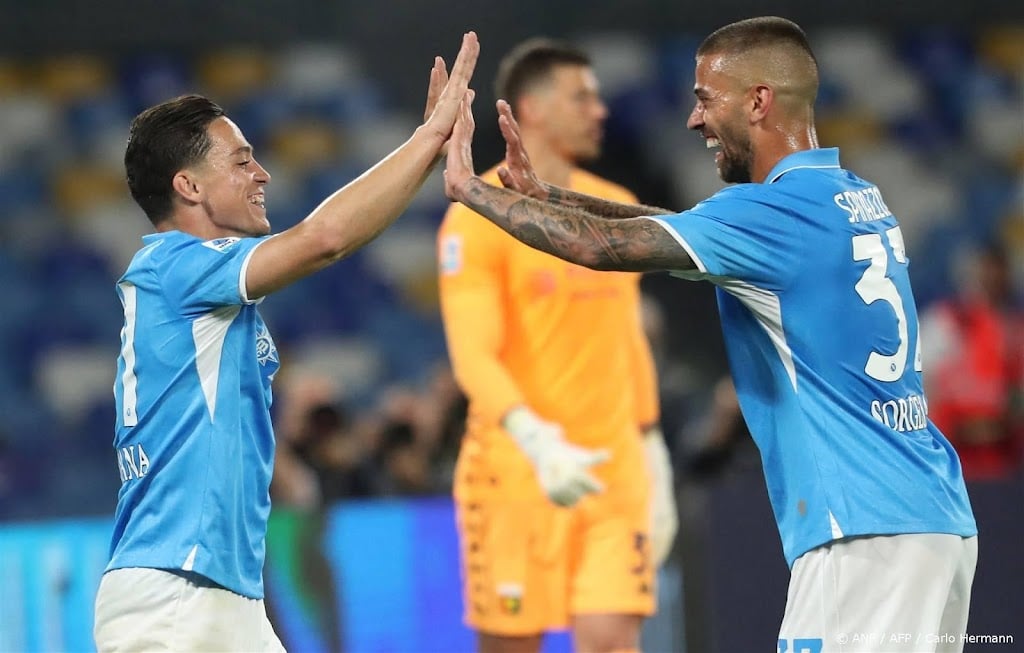 Napoli verspeelt punten tegen Genoa en leidt nog met 1 punt