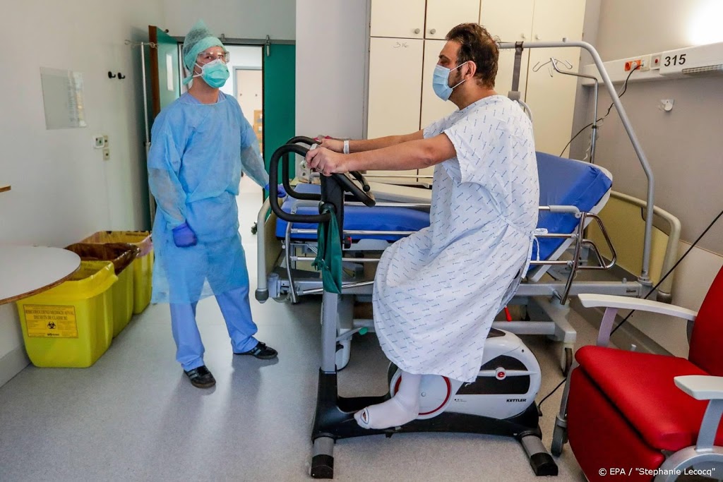 Aantal ic-patiënten in België zakt onder 100