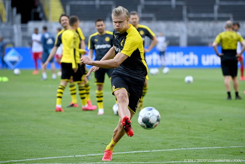 Dortmund heeft topschutter Haaland terug