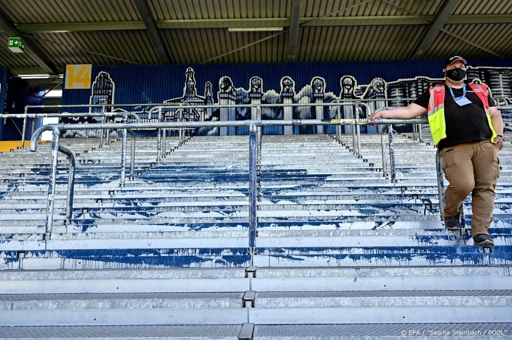 Duitse bekerfinale in nagenoeg leeg stadion in Berlijn
