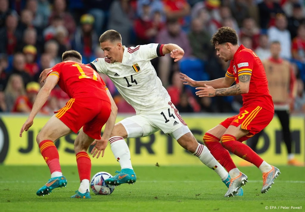 België kan in Nations League niet winnen van Wales
