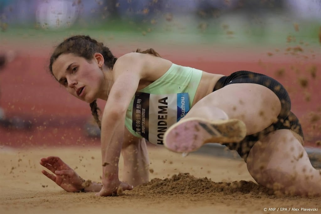 Hondema komt centimeter tekort voor finale verspringen op EK
