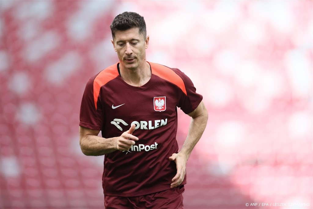Sterspeler Lewandowski van Polen mist EK-duel met Oranje