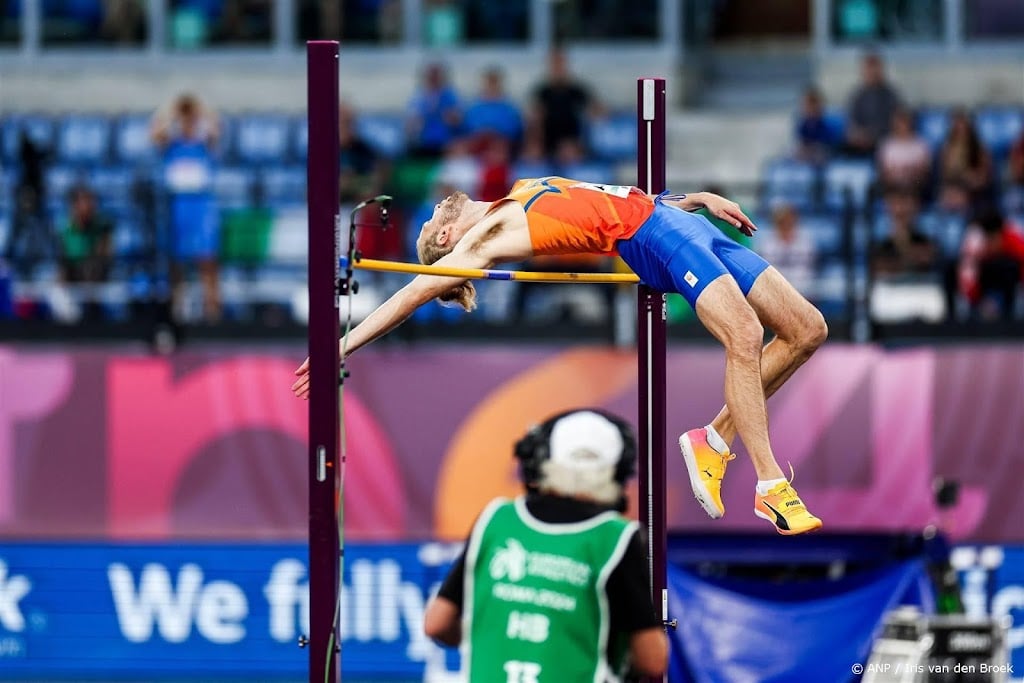 Hoogspringer Amels eindigt als elfde in EK-finale