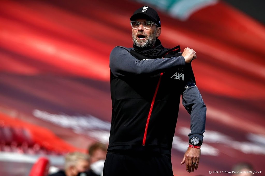 Liverpool-coach Klopp baalt van gemiste kansen op Anfield