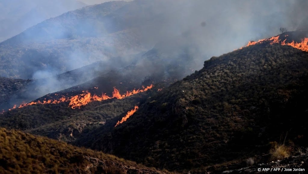 Dodelijke natuurbrand in Zuid-Spanje verwoest 6600 hectare