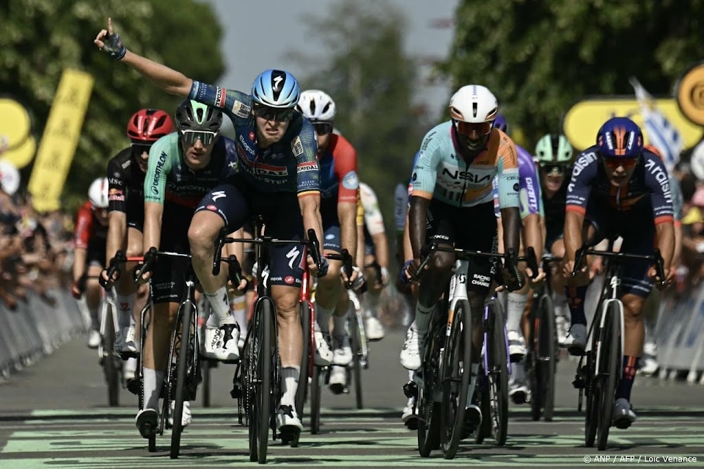 Merlier dacht in slotkilometer kansloos te zijn voor ritzege Tour