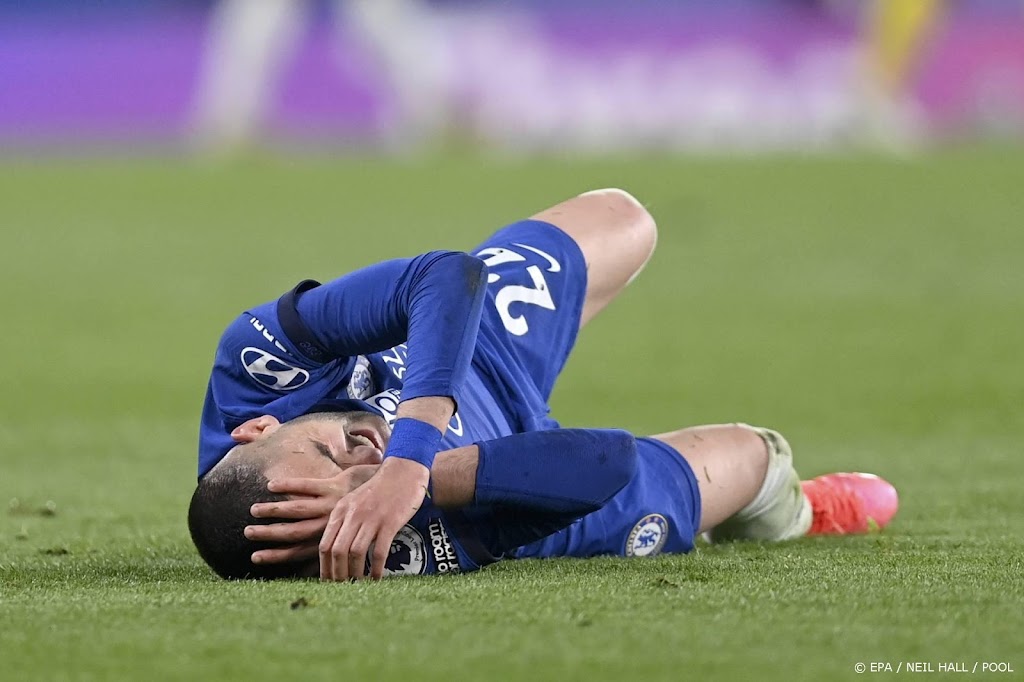 Doelpuntenmaker Ziyech valt met schouderblessure uit bij Chelsea