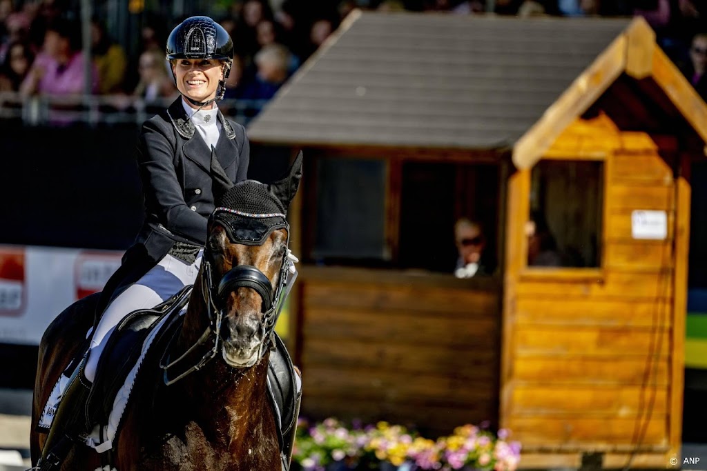 Dressuuramazone Van Liere pakt op WK ook brons op de kür