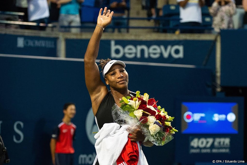 Serena Williams verliest eerste duel na bekendmaken afscheid