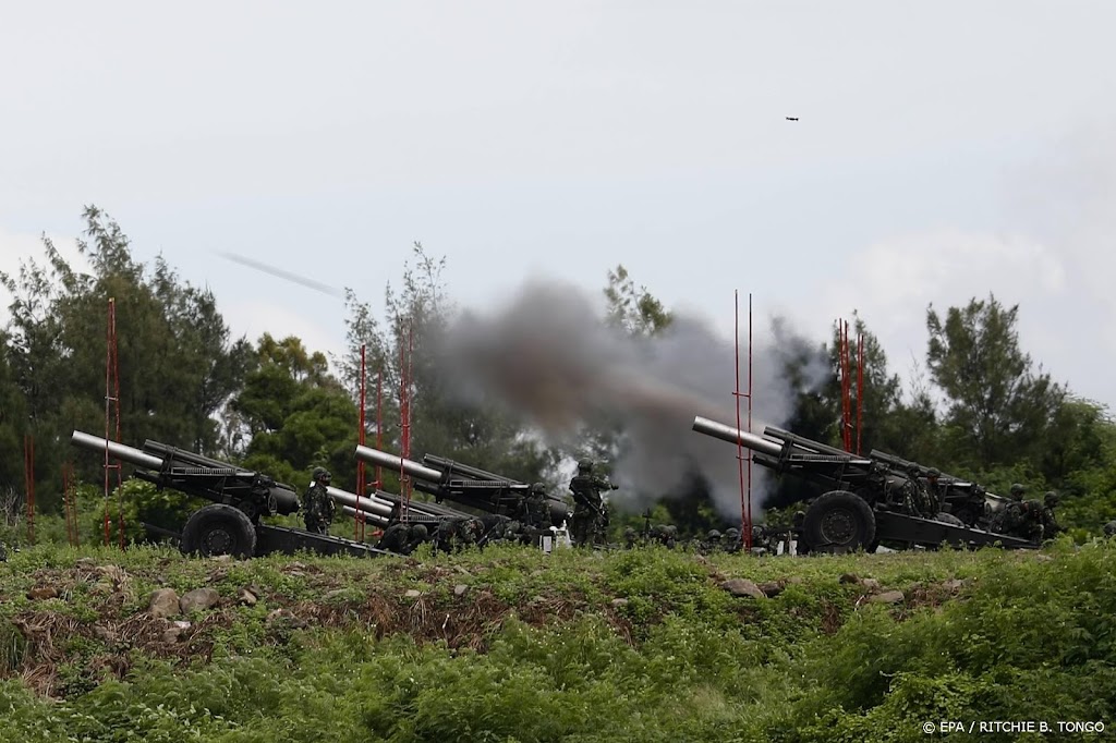 Taiwan houdt militaire oefening vanwege Chinese dreiging