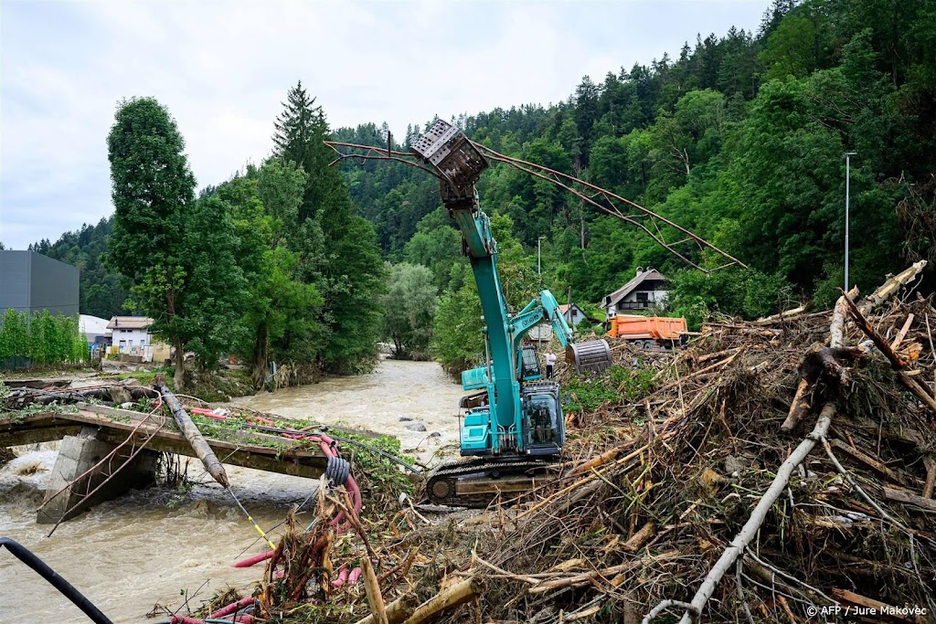 Tientallen Nederlanders melden schade na overstromingen Slovenië