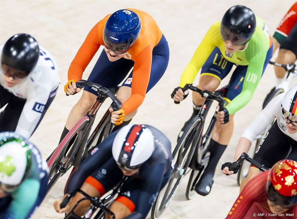Baanrenster Van der Duin zakt op omnium op Spelen