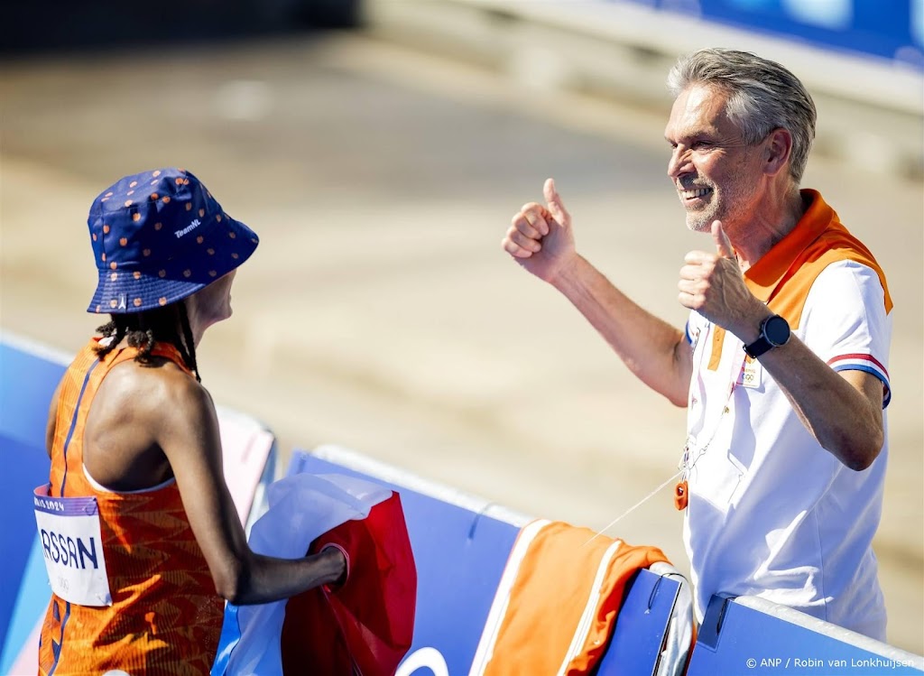 Ook buitenlandse media enthousiast over goud Hassan op marathon