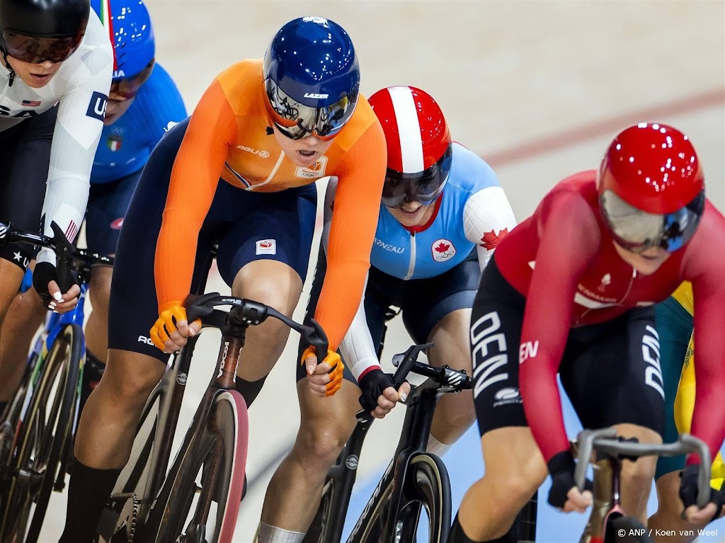 Baanwielrenster Van der Duin zesde op omnium
