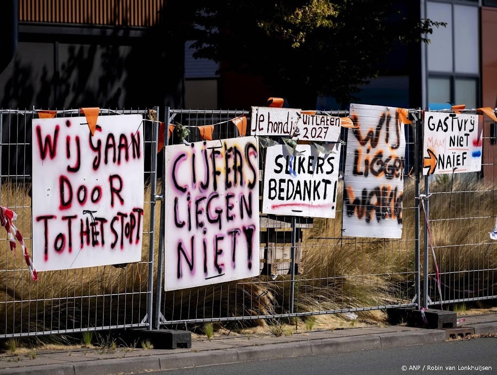 Gemeente: protestborden azc Engelen alleen bij mogelijke locatie