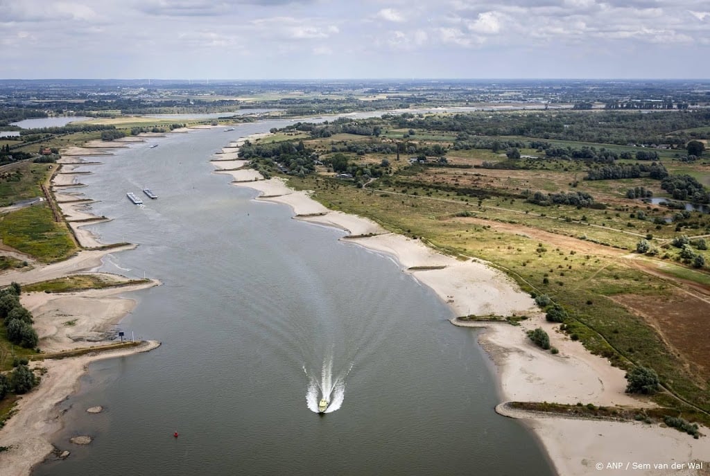 Rivierafvoeren historisch laag, einde droogte nog niet in zicht
