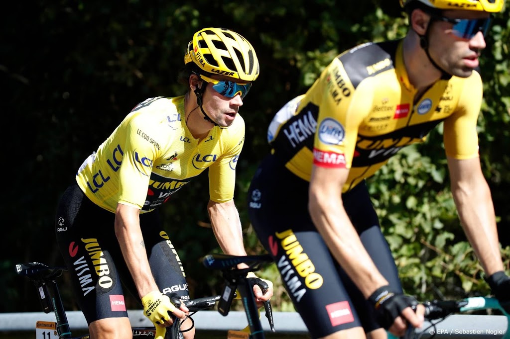 Wielrenner Roglic steviger aan de leiding in Tour de France