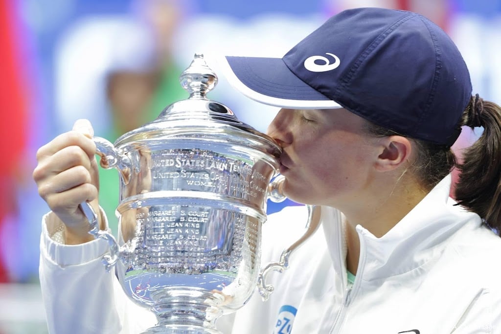 Tennisster Swiatek trots: ik heb bewezen de druk aan te kunnen
