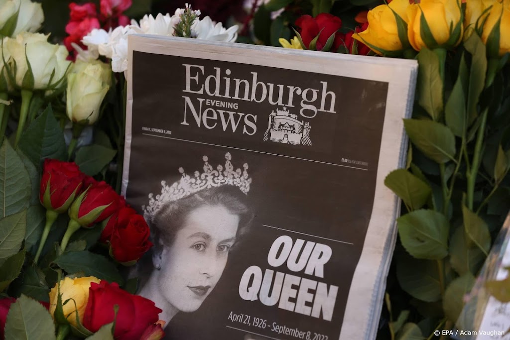 Kist van koningin Elizabeth gaat naar Edinburgh