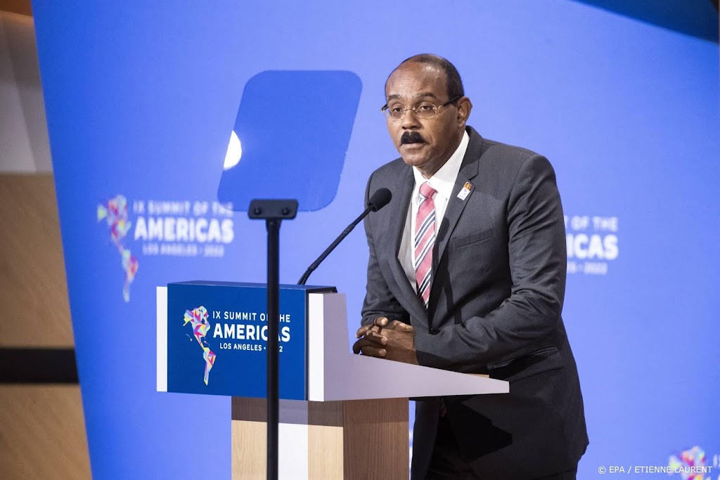 Premier Antigua en Barbuda: er komt een referendum over republiek
