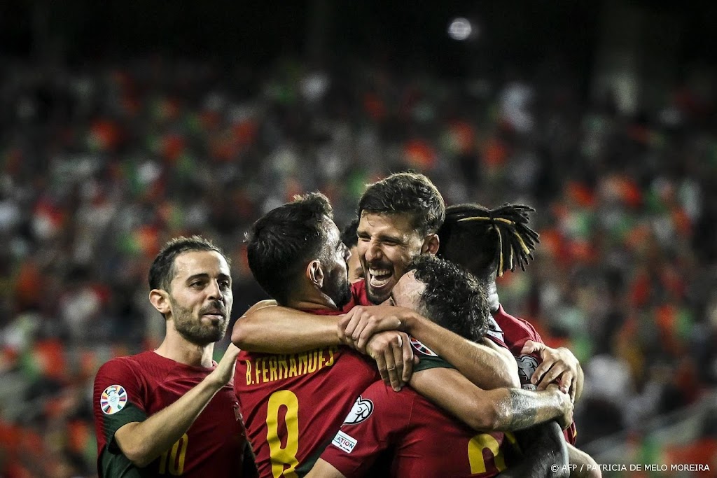 Portugal wint in EK-kwalificatie van Luxemburg met recordscore