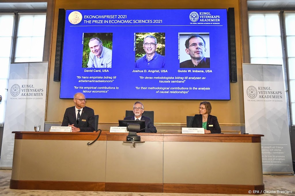 Nederlandse Amerikaan onder winnaars Nobelprijs voor Economie