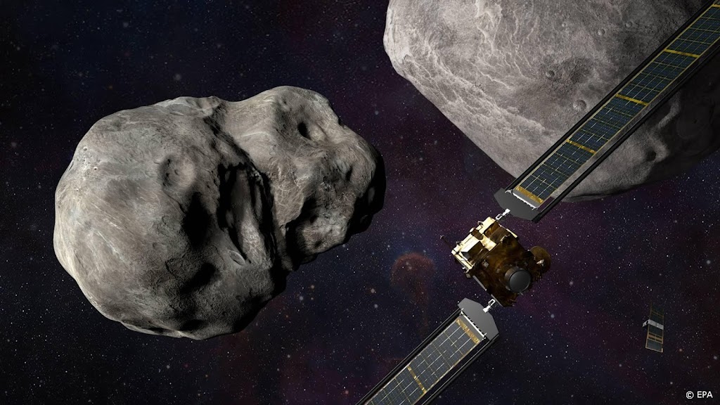 NASA maakt bekend hoe inslag van sonde op ruimterots is verlopen